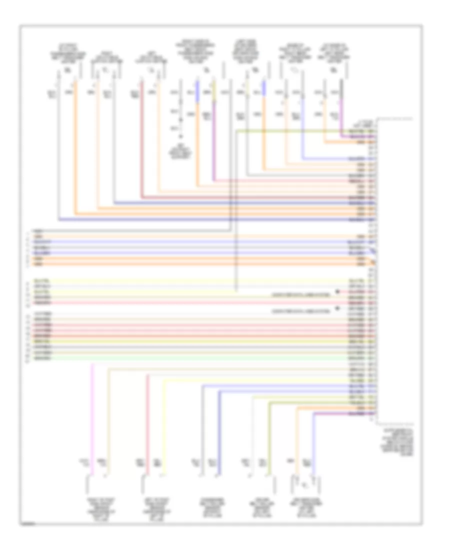 Supplemental Restraints Wiring Diagram (3 of 3) for Volvo C30 R-Design 2010