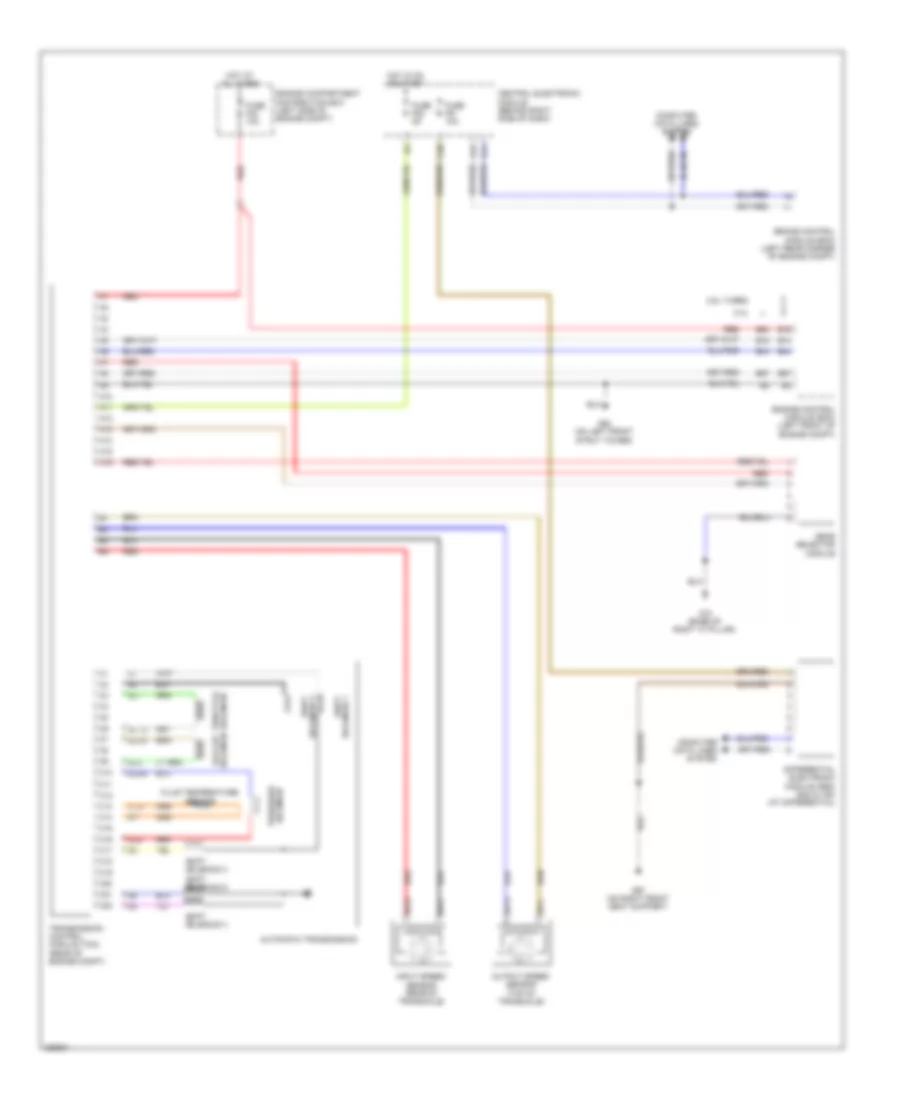 Transmission Wiring Diagram for Volvo C30 R Design 2010