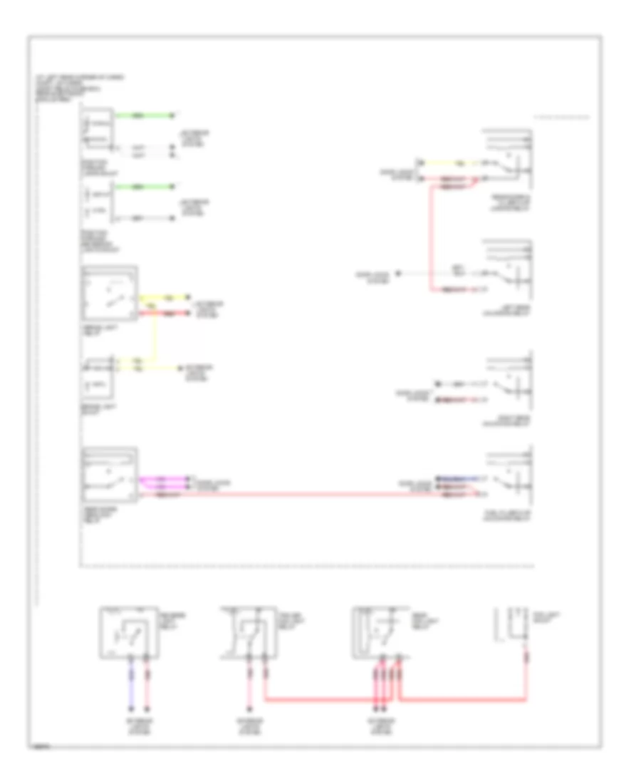 Rear Electronic Module Wiring Diagram (2 of 2) for Volvo V70 R 2004