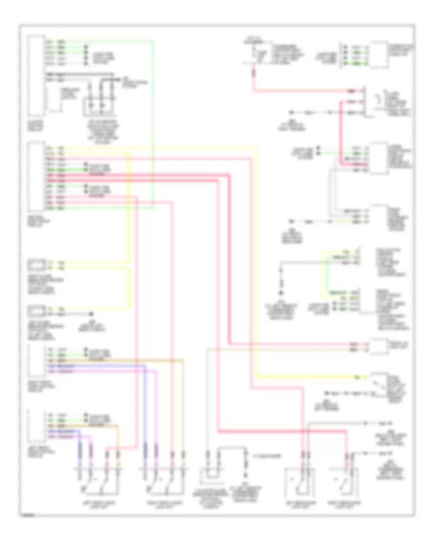 Forced Entry Wiring Diagram for Volvo V70 T 5 2004