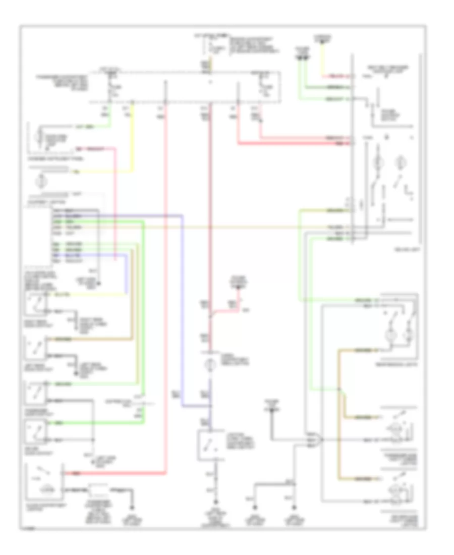 Courtesy Lamps Wiring Diagram for Volvo S40 2001