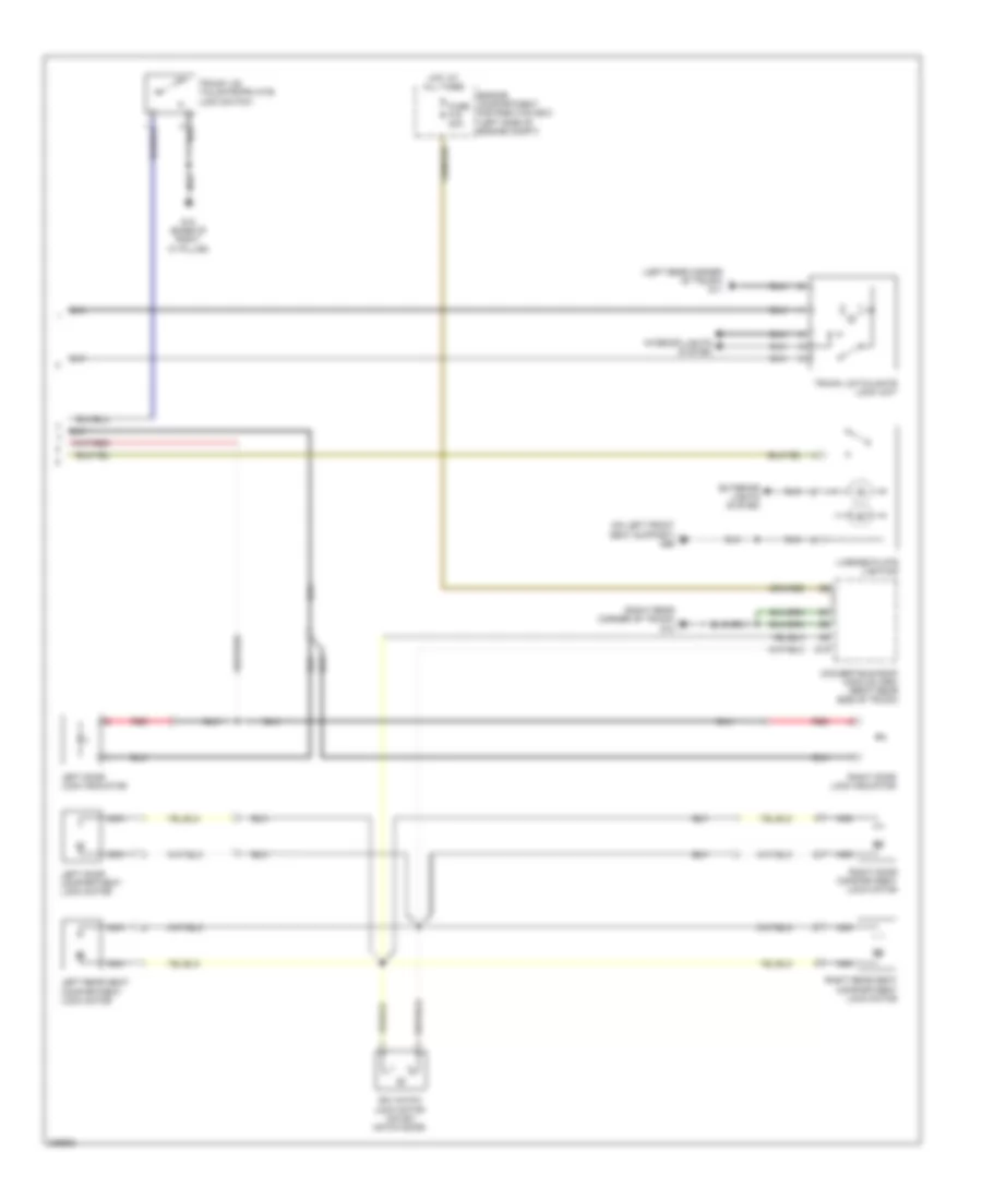Central Locking Wiring Diagram 2 of 2 for Volvo C70 T 5 2010