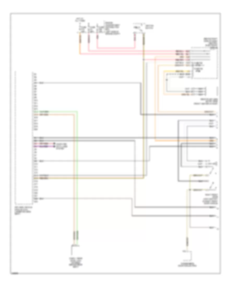 Keyless Entry Wiring Diagram 1 of 2 for Volvo C70 T 5 2010