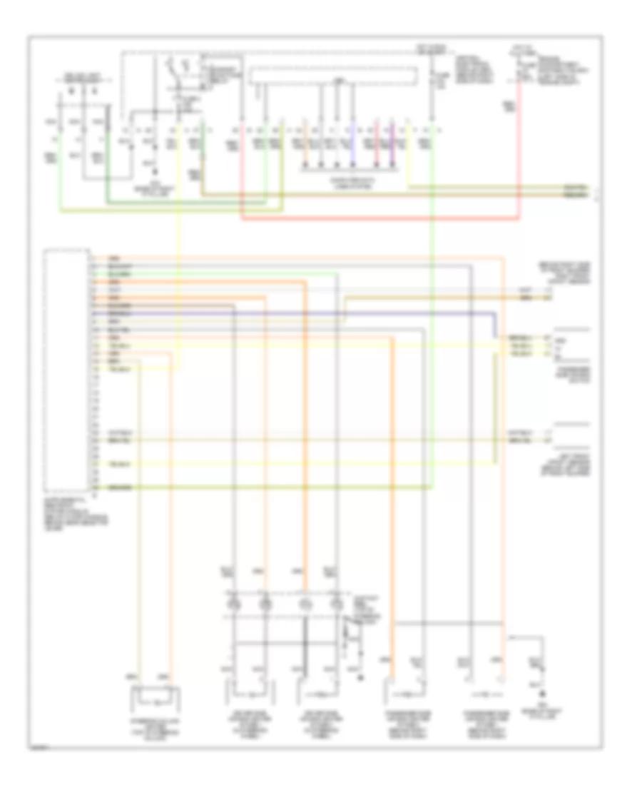 Supplemental Restraints Wiring Diagram 1 of 3 for Volvo C70 T 5 2010