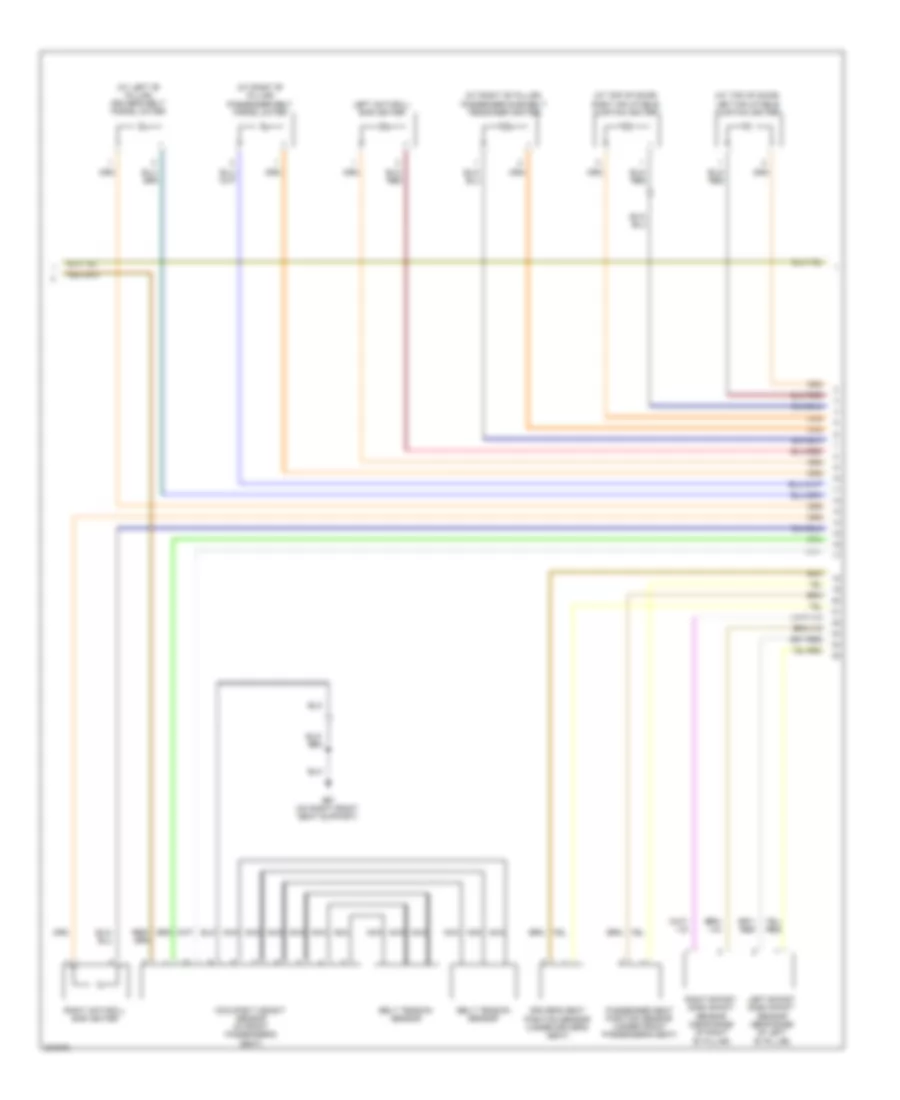 Supplemental Restraints Wiring Diagram (2 of 3) for Volvo C70 T-5 2010