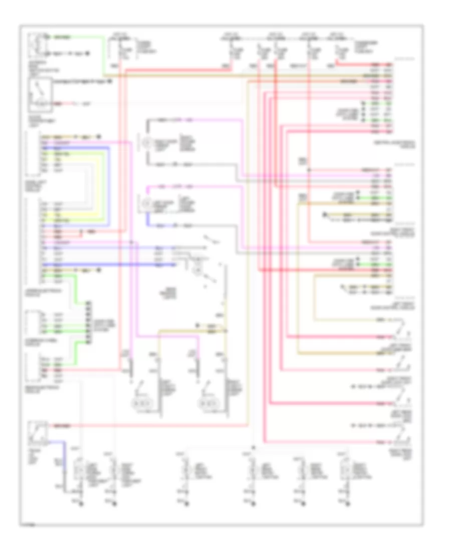 Courtesy Lamps Wiring Diagram for Volvo S60 2001