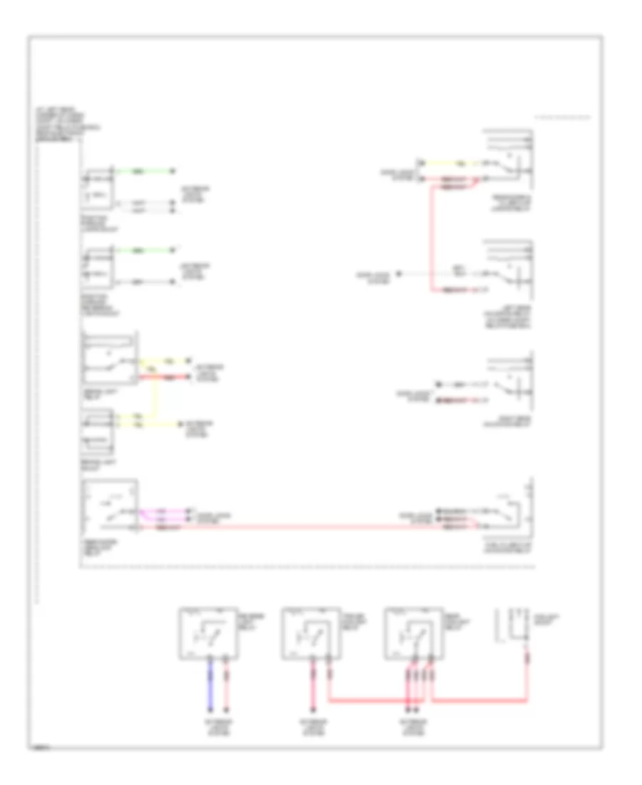 Rear Electronic Module Wiring Diagram (2 of 2) for Volvo XC90 2004