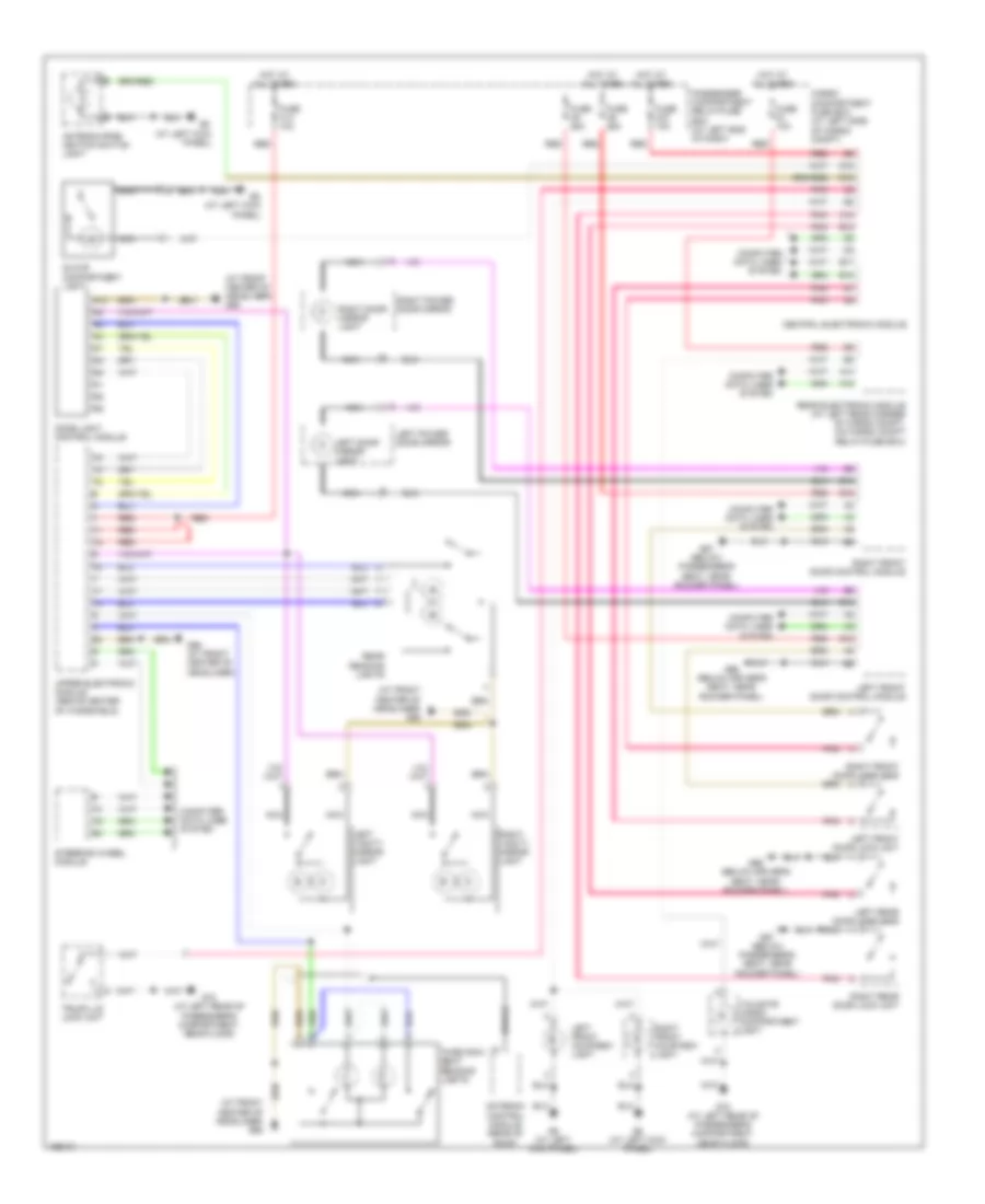 Courtesy Lamps Wiring Diagram for Volvo XC90 2004