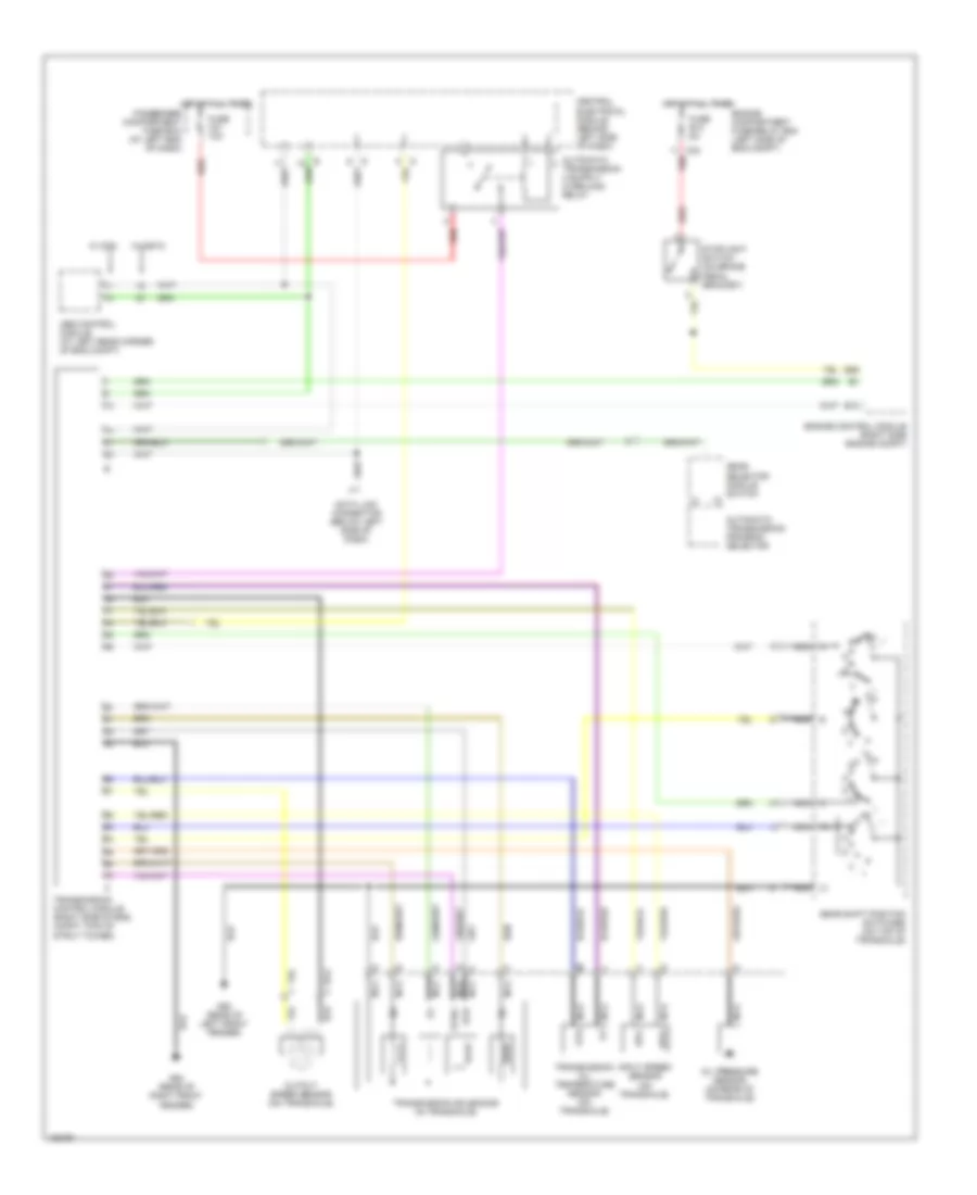 A T Wiring Diagram 4T65EV for Volvo S80 2001