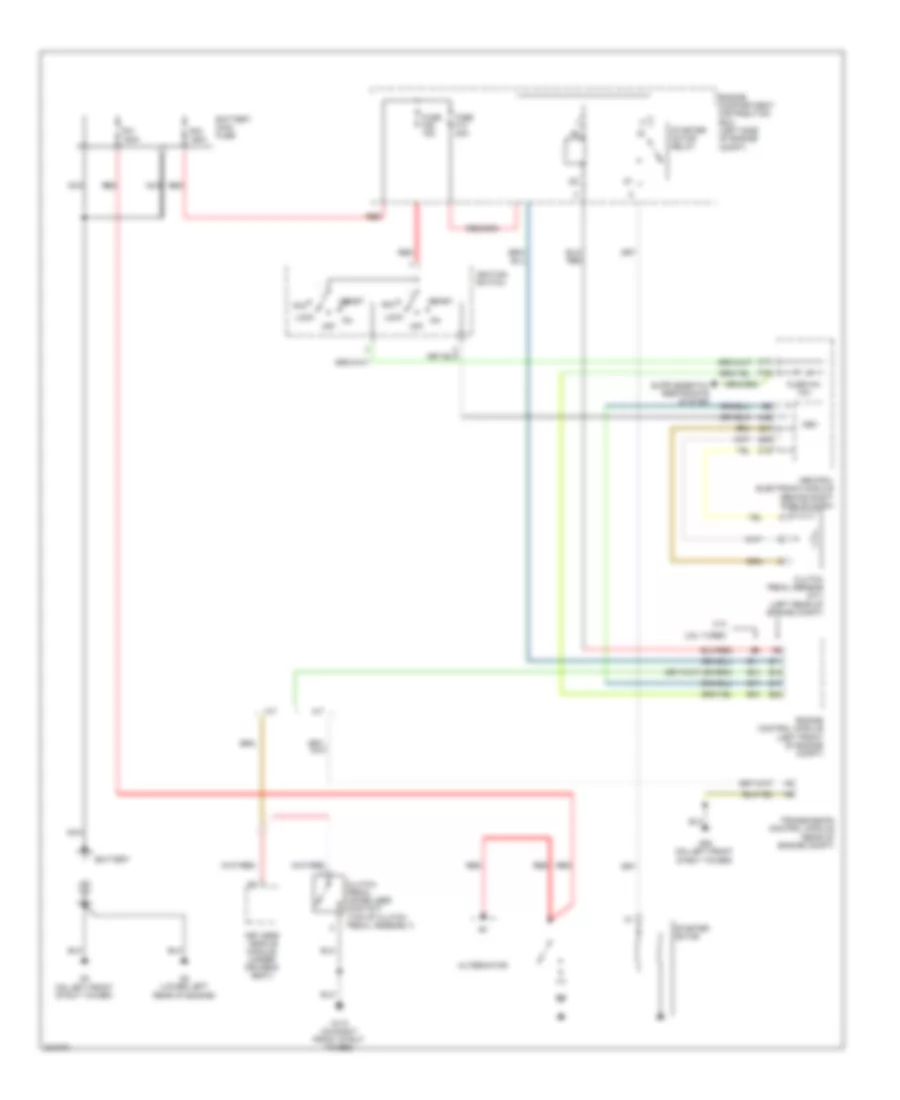 Starting Wiring Diagram for Volvo S40 T 5 2010
