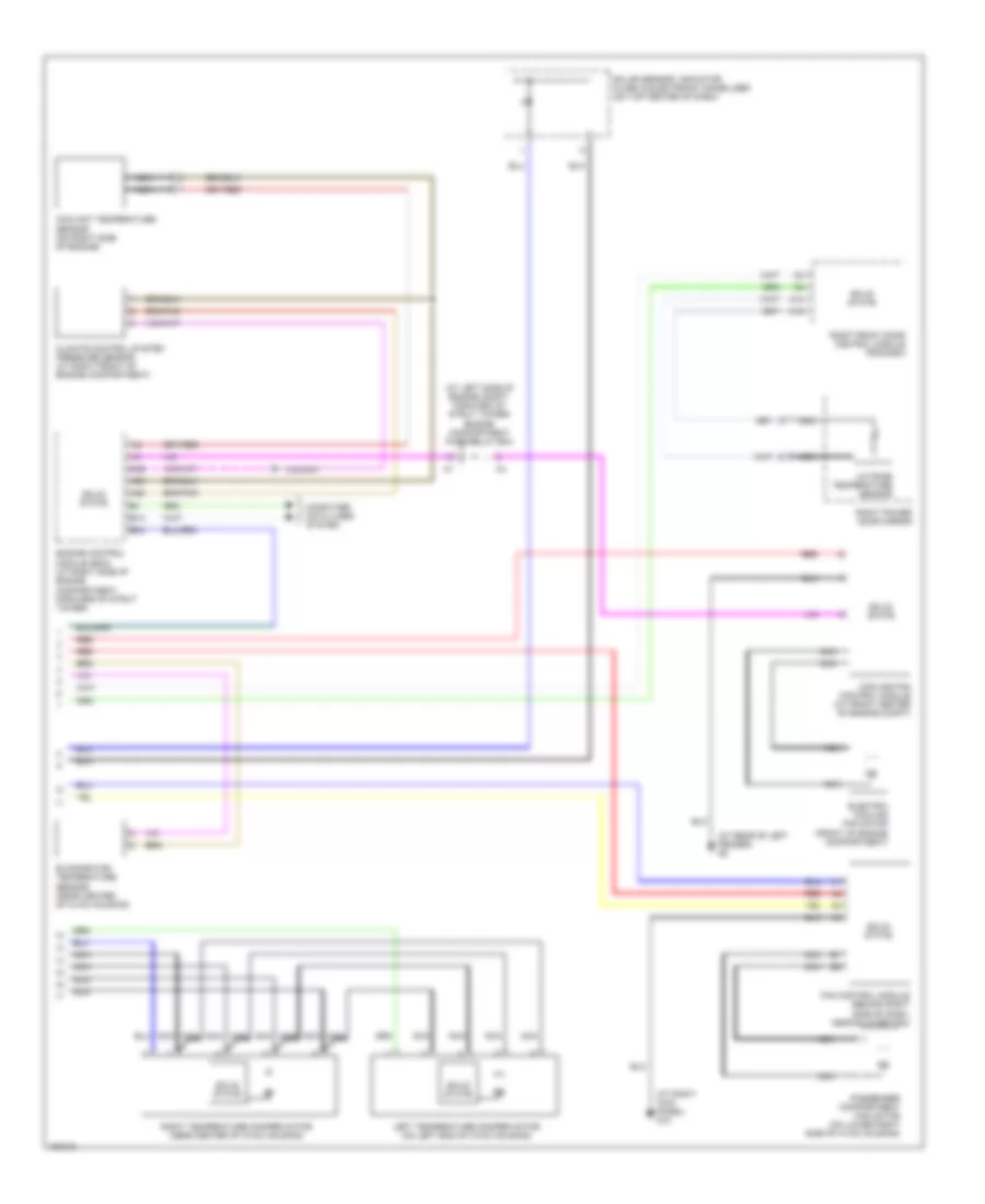 Automatic A C Wiring Diagram 2 of 2 for Volvo XC90 T 6 2004