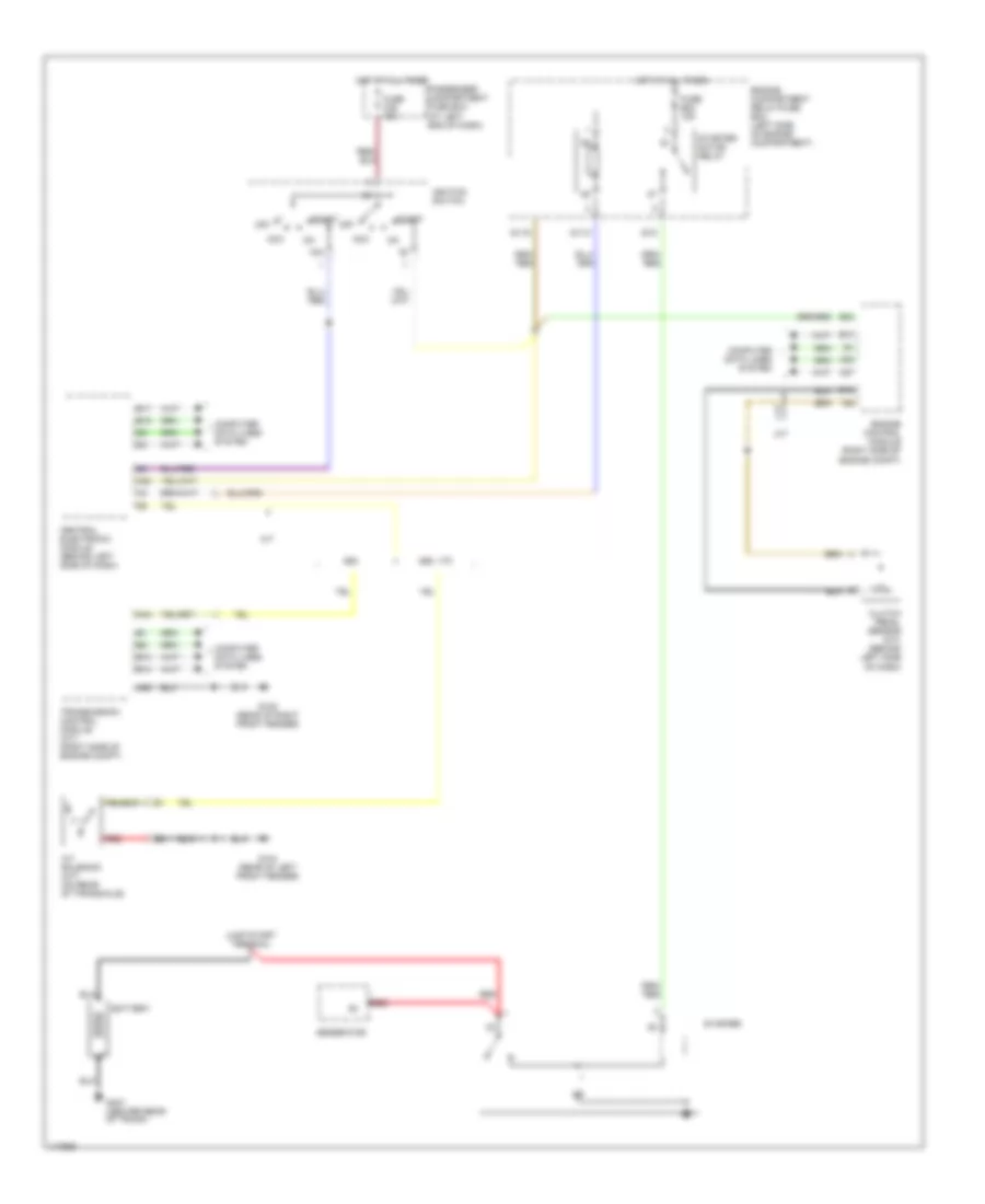 Starting Wiring Diagram for Volvo S80 T 6 2001