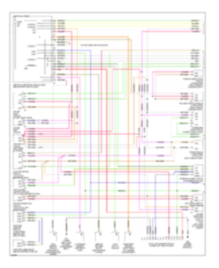 Computer Data Lines Wiring Diagram 1 of 2 for Volvo S80 2010