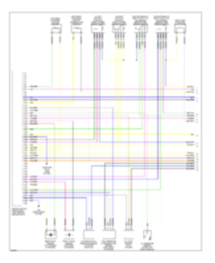 4.4L, Engine Performance Wiring Diagram (1 of 5) for Volvo S80 2010