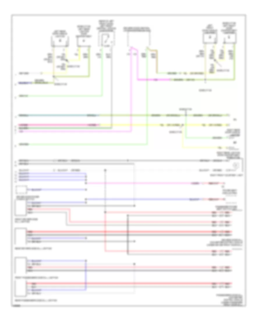 Courtesy Lamps Wiring Diagram 3 of 3 for Volvo S80 2010
