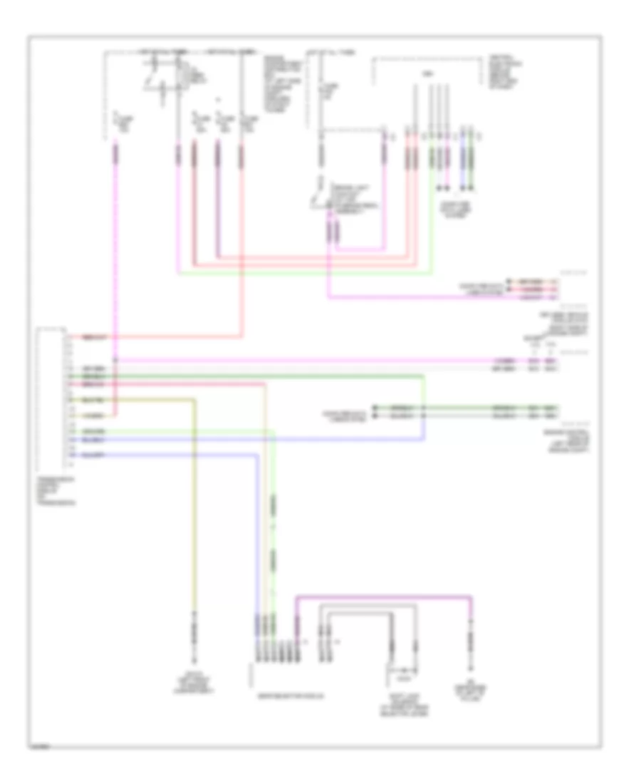 Shift Interlock Wiring Diagram for Volvo S80 2010