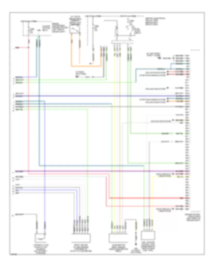2.5L Turbo, Engine Performance Wiring Diagram (4 of 4) for Volvo S40 2005