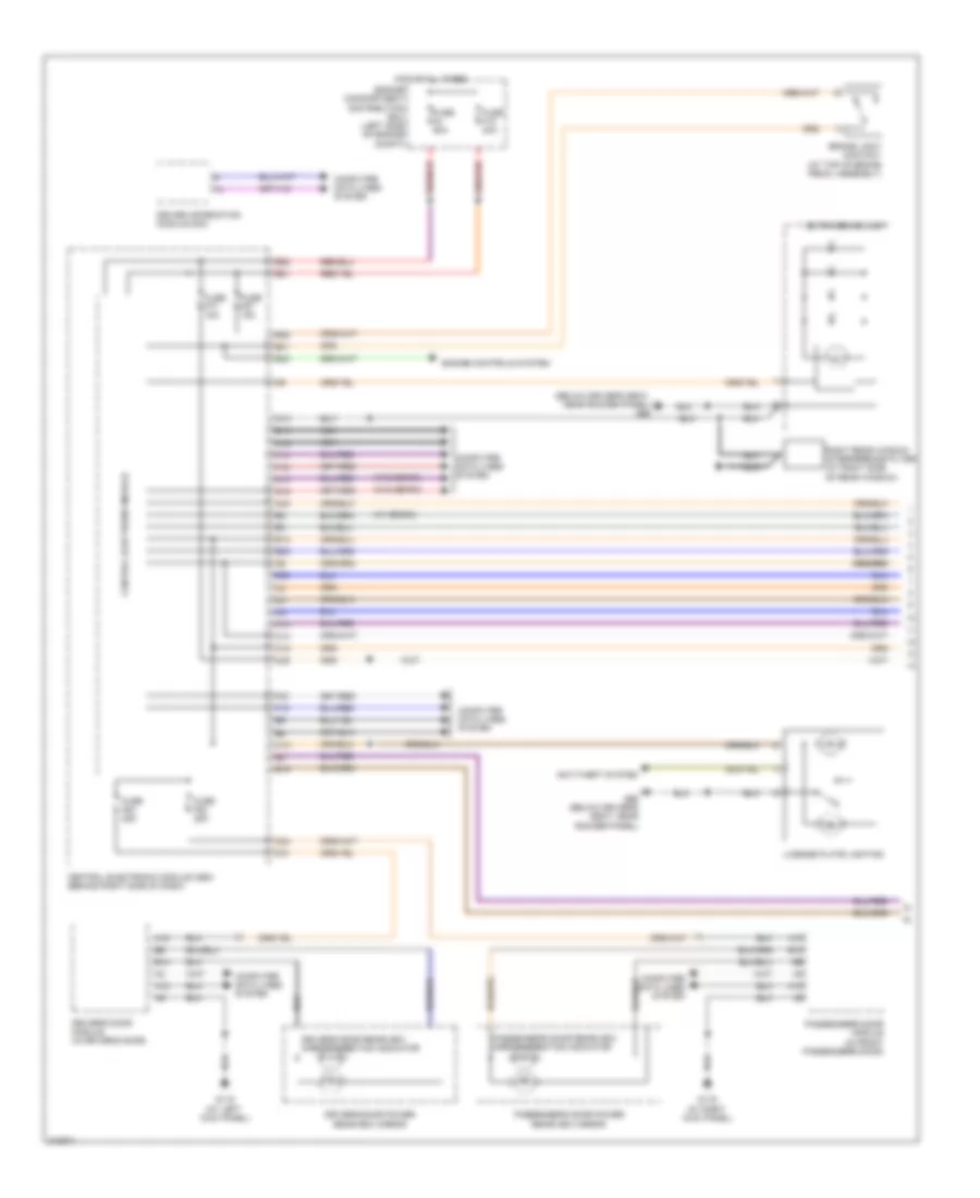 Exterior Lamps Wiring Diagram (1 of 3) for Volvo S40 2005