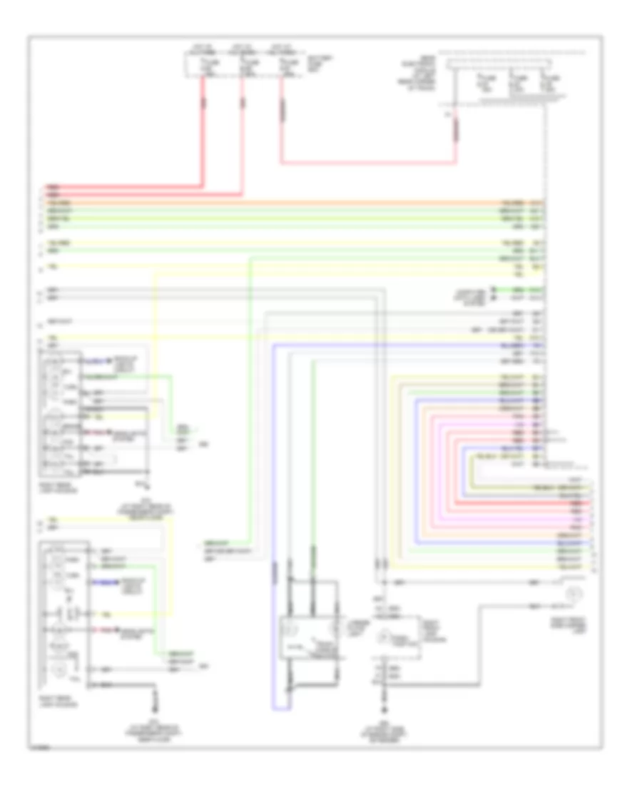 Exterior Lamps Wiring Diagram 2 of 3 for Volvo S60 2005