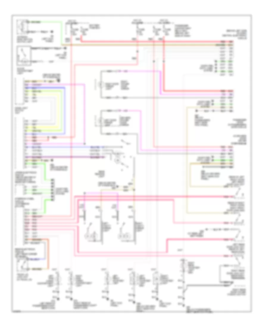 Courtesy Lamps Wiring Diagram for Volvo S60 2005