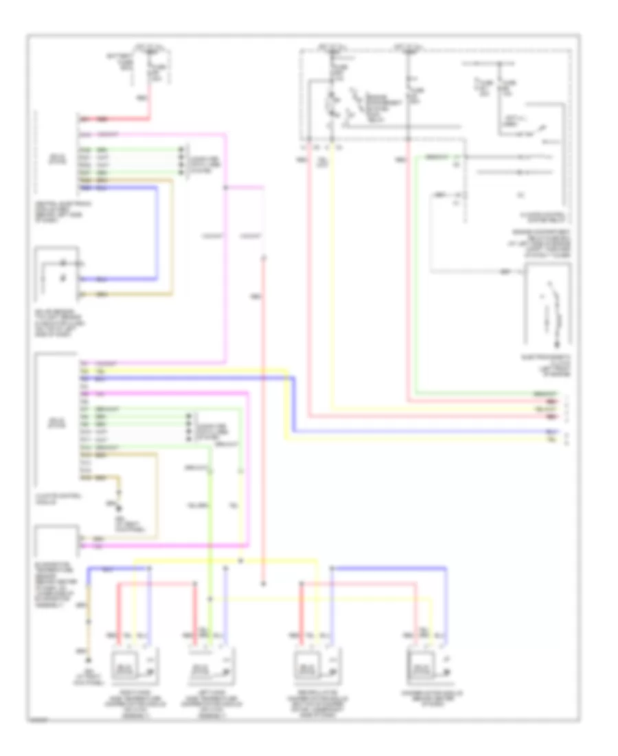2 4L Manual A C Wiring Diagram 1 of 2 for Volvo S60 R 2005