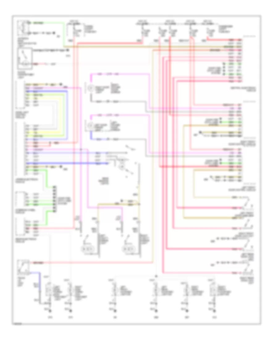 Courtesy Lamps Wiring Diagram for Volvo S60 2002