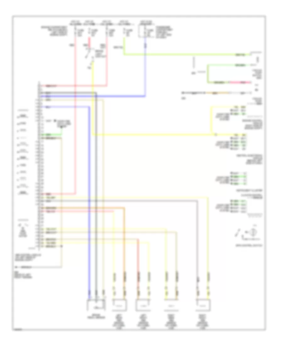 Anti lock Brake Wiring Diagrams without Dynamic Stability Control for Volvo S60 T 5 2002