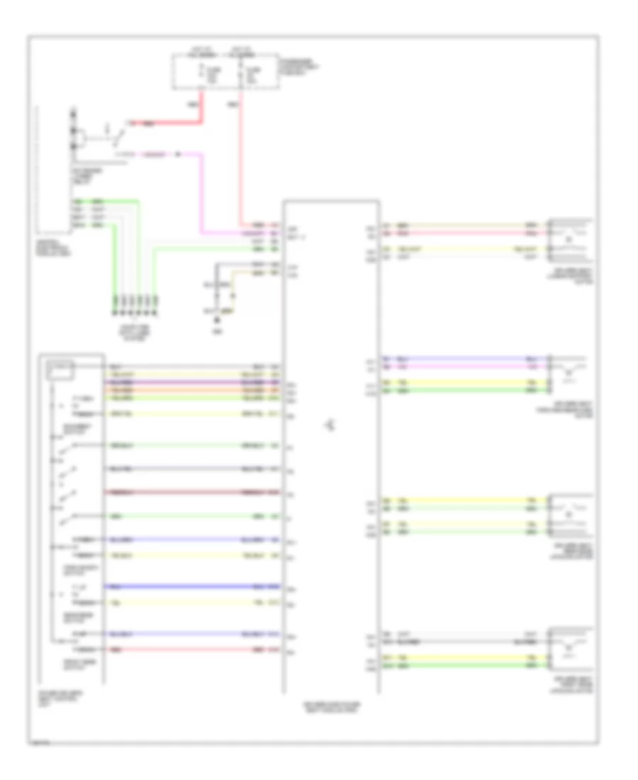 Driver s Memory Seat Wiring Diagram for Volvo S60 T 5 2002