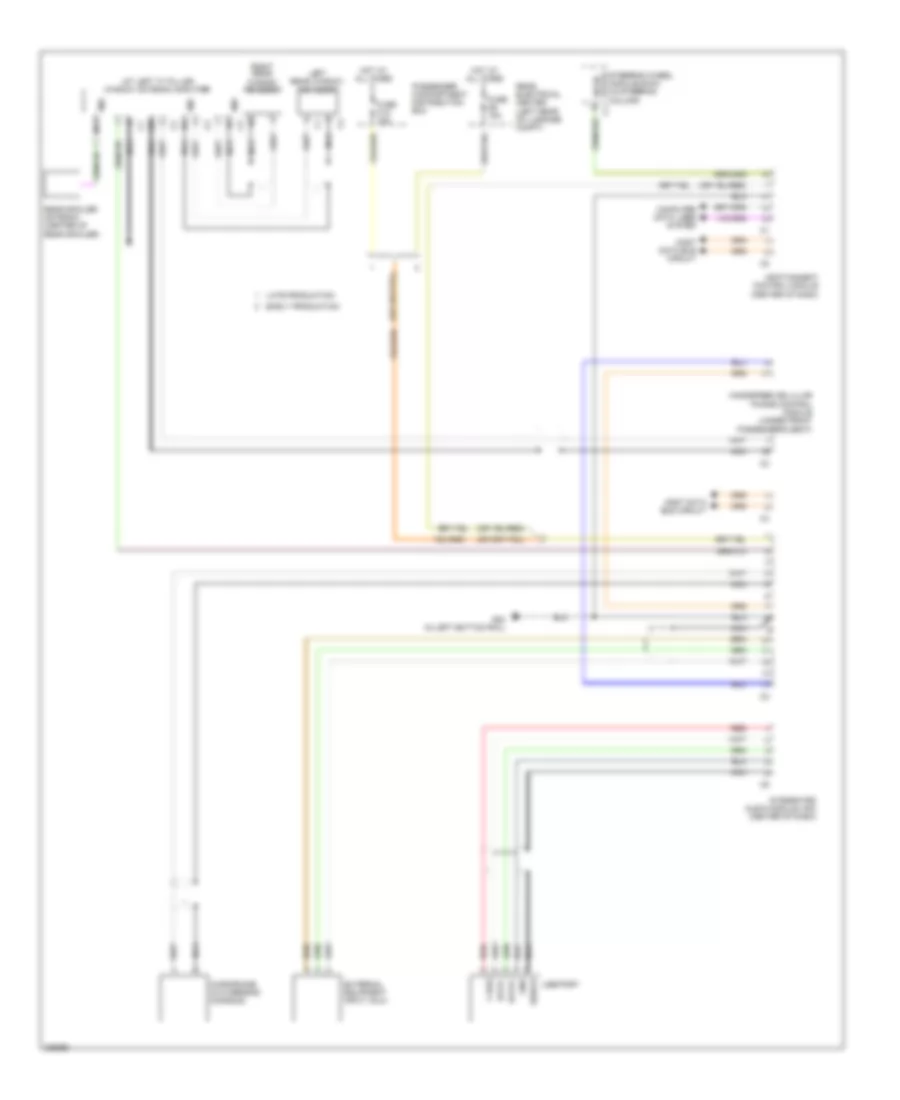 Radio Wiring Diagram, Premium (2 of 2) for Volvo XC60 2010