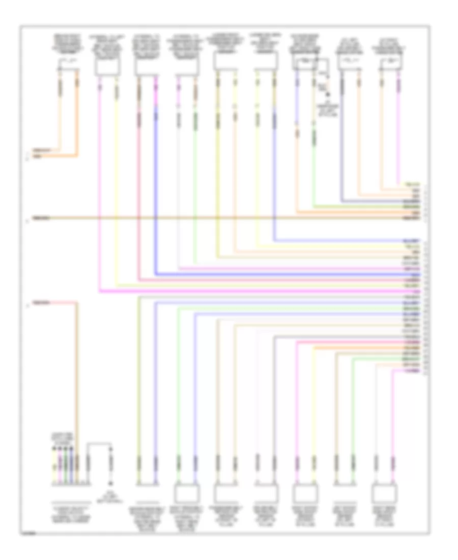 Supplemental Restraints Wiring Diagram (2 of 3) for Volvo XC60 2010