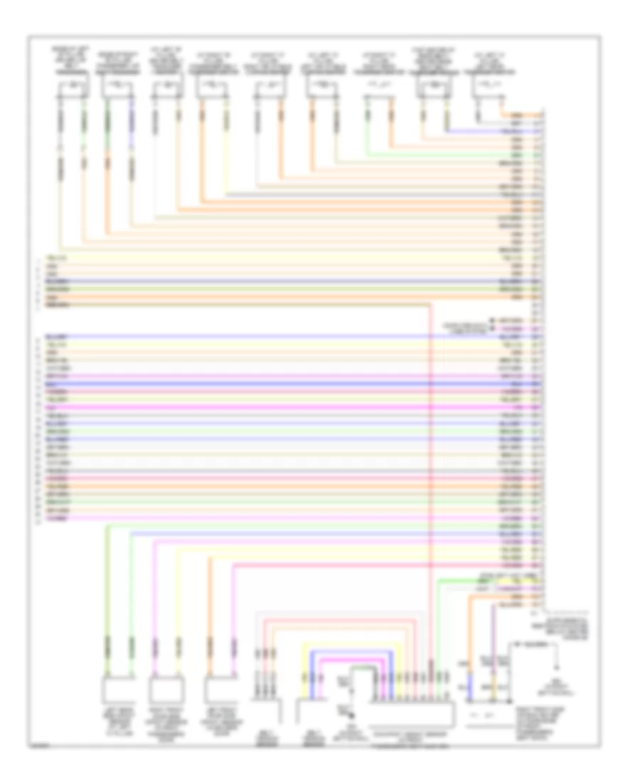 Supplemental Restraints Wiring Diagram (3 of 3) for Volvo XC60 2010