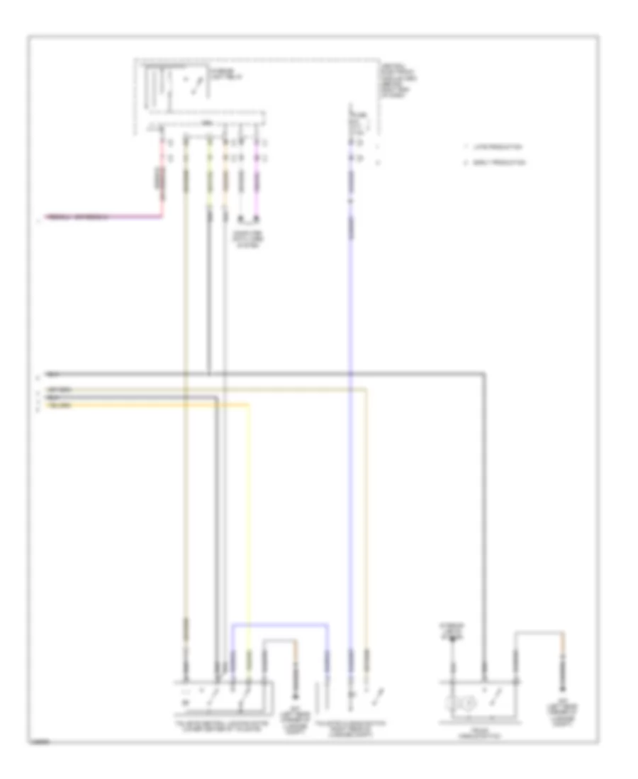 TrunkTailgate Release Wiring Diagram (2 of 2) for Volvo XC60 T-6 2010