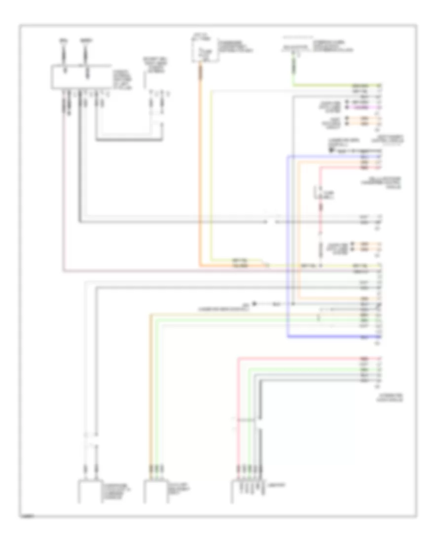Radio Wiring Diagram Premium 2 of 2 for Volvo XC70 2010