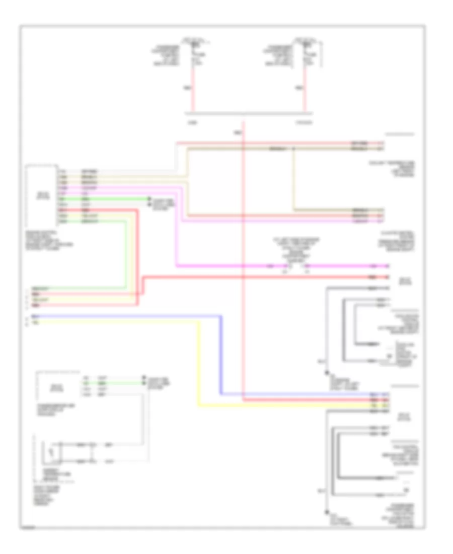 2.5L Turbo, Automatic AC Wiring Diagram (2 of 2) for Volvo V70 2005