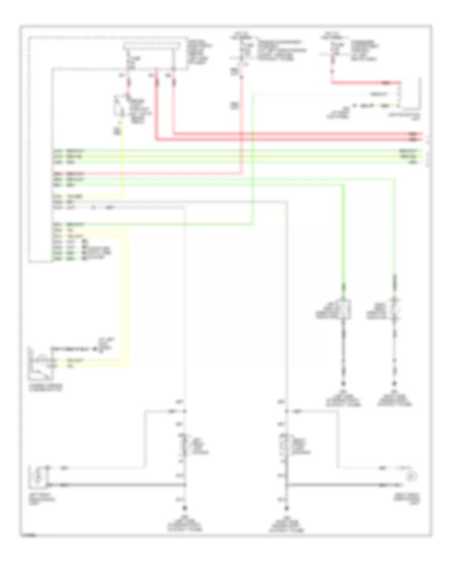Exterior Lamps Wiring Diagram (1 of 3) for Volvo V70 2005