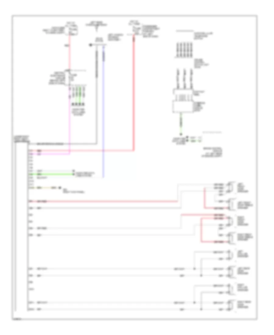 Radio Wiring Diagram without Amplifier for Volvo V70 2005