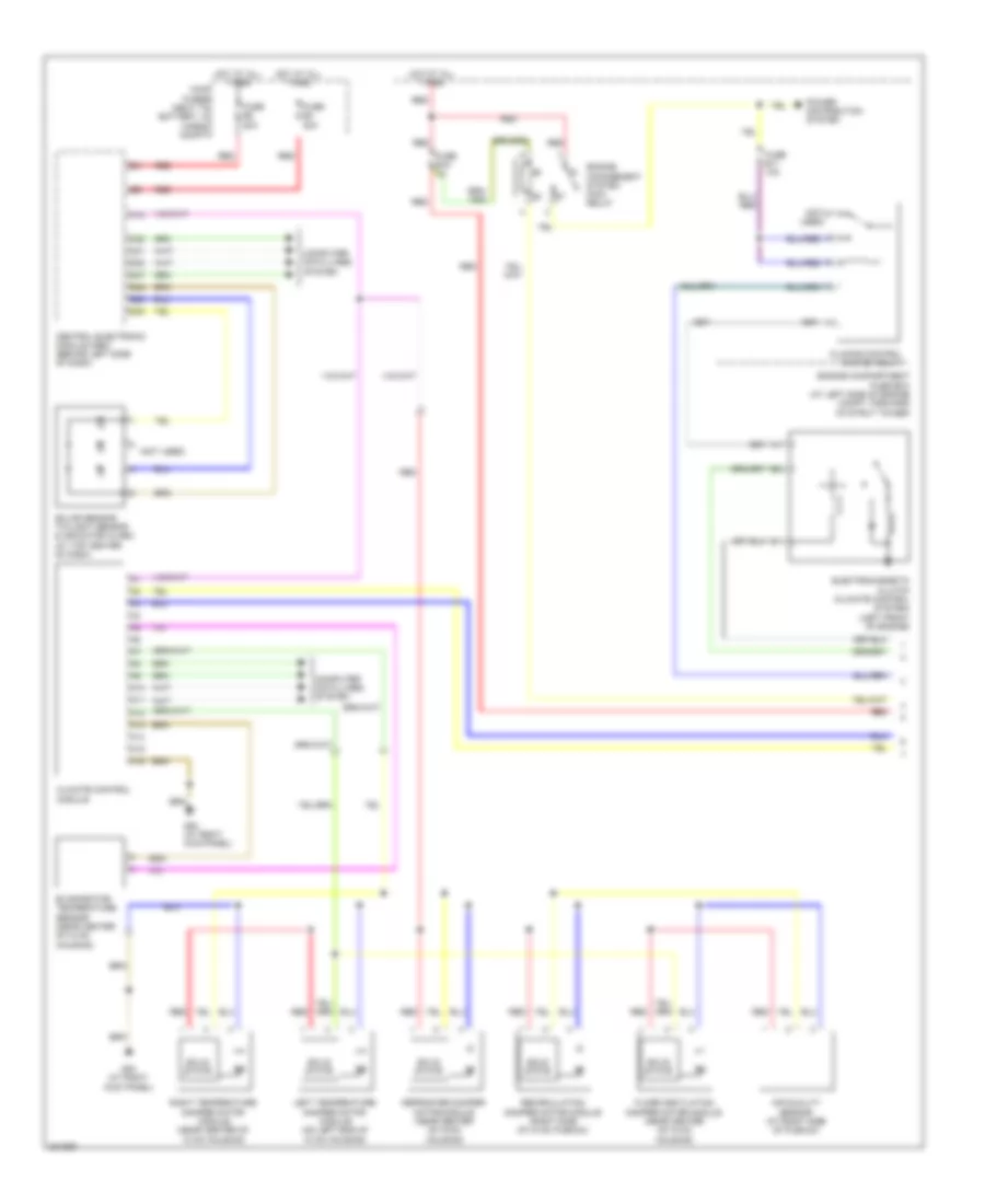 3 2L Automatic A C Wiring Diagram 1 of 2 for Volvo XC90 R Design 2010