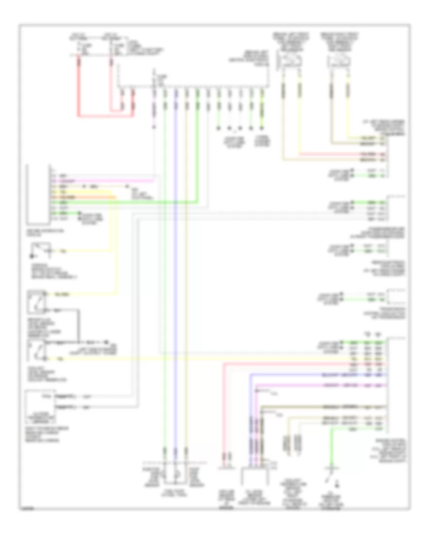 Instrument Cluster Wiring Diagram for Volvo XC90 R Design 2010