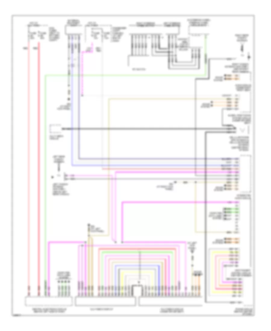 Infotainment Wiring Diagram for Volvo XC90 R-Design 2010