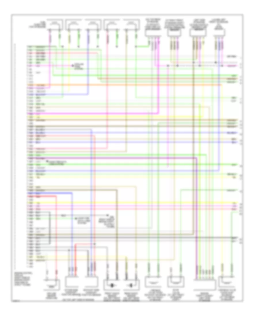2.4L Turbo, Engine Performance Wiring Diagram (1 of 3) for Volvo V70 T-5 2005