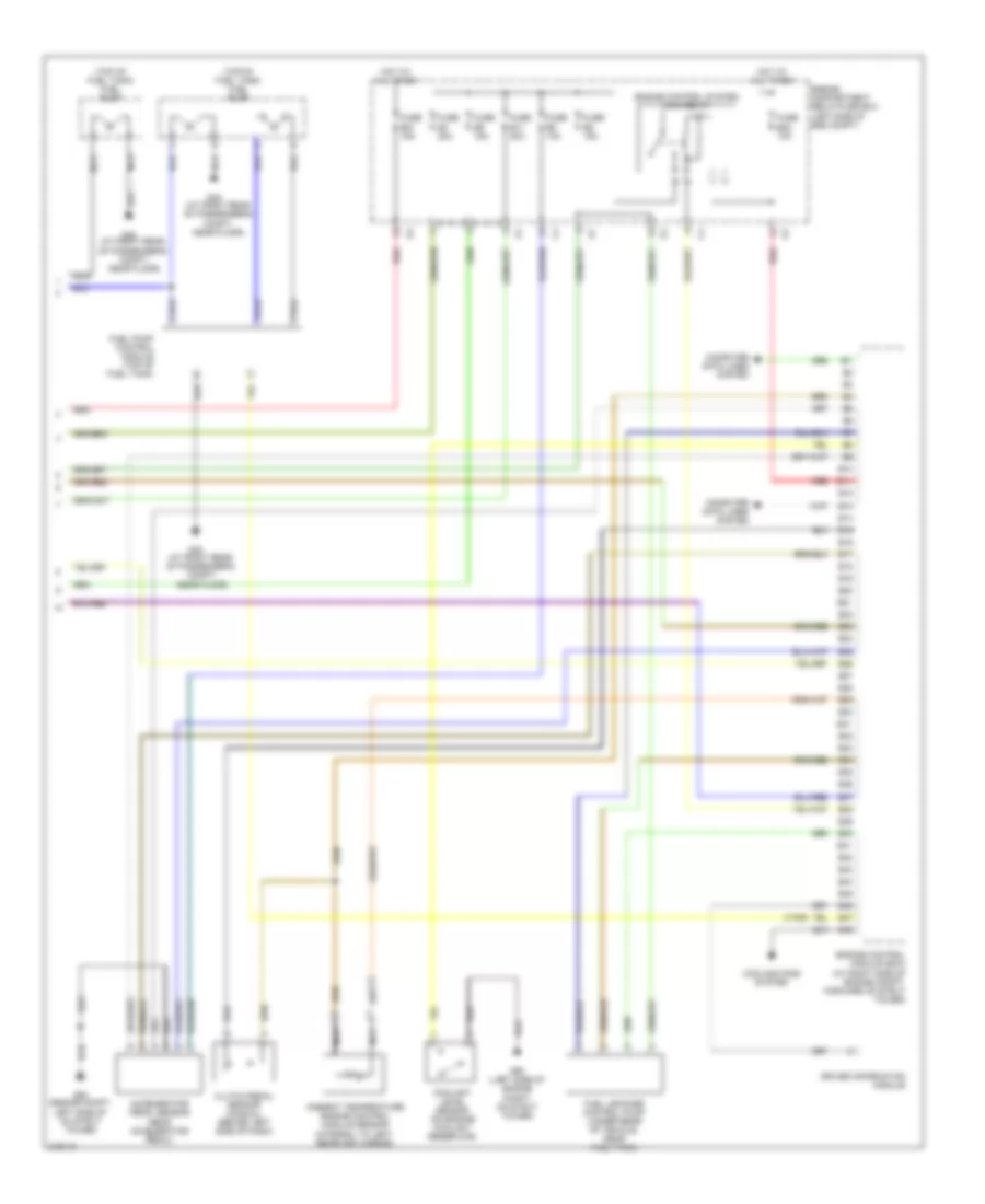 2.5L Turbo, Engine Performance Wiring Diagram (3 of 3) for Volvo V70 T-5 2005