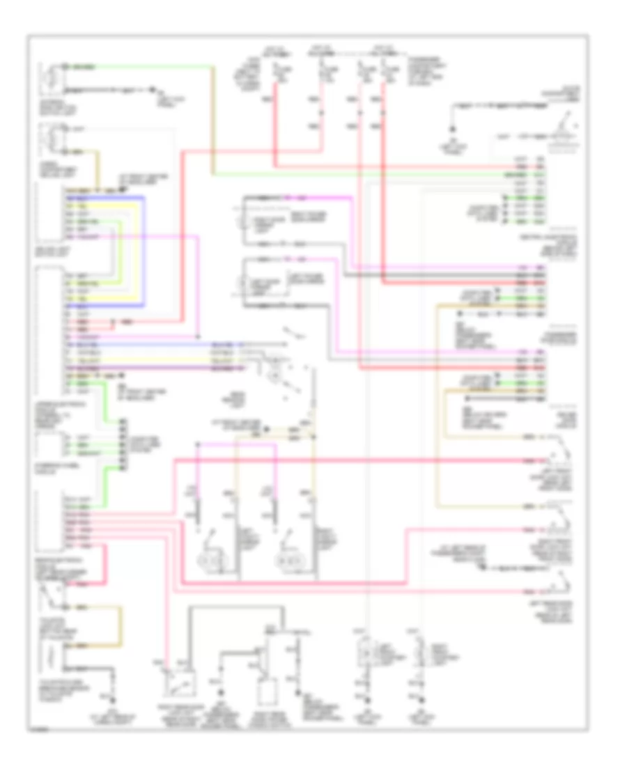 Courtesy Lamps Wiring Diagram for Volvo XC70 2005