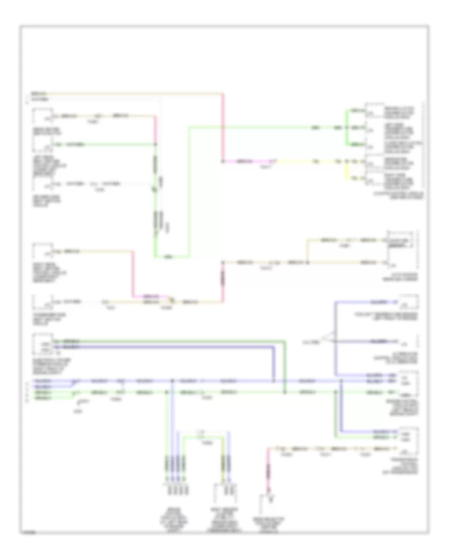 Computer Data Lines Wiring Diagram (3 of 3) for Volvo S80 3.2 2014
