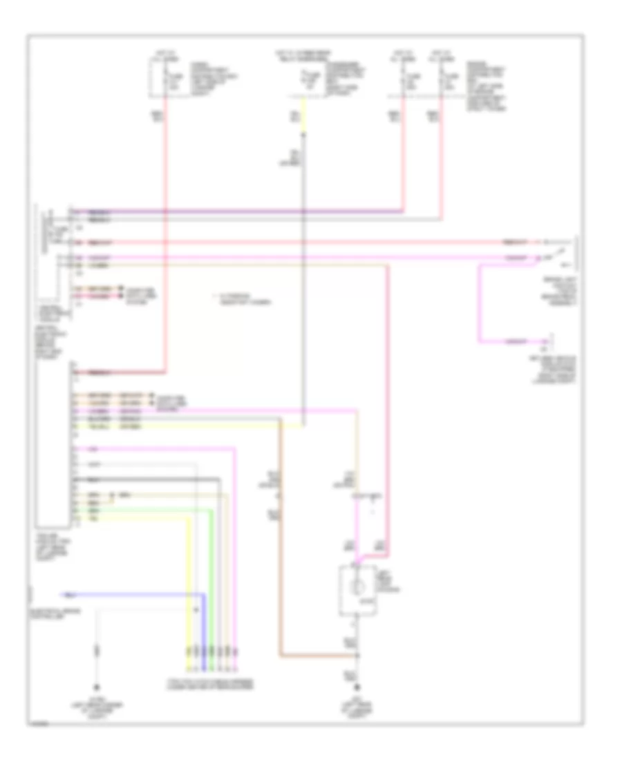 Trailer Tow Wiring Diagram, 7-Pin for Volvo S80 3.2 2014
