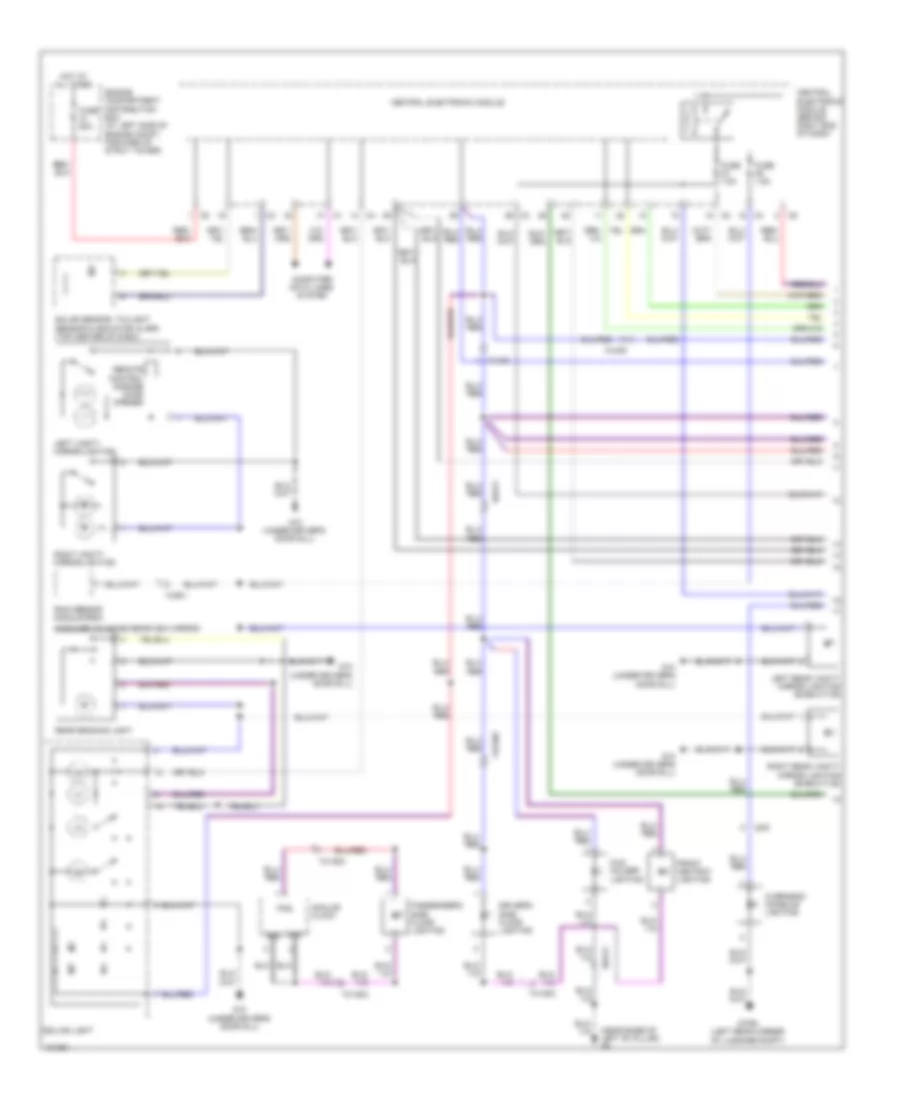 Courtesy Lamps Wiring Diagram 1 of 4 for Volvo S80 3 2 2014