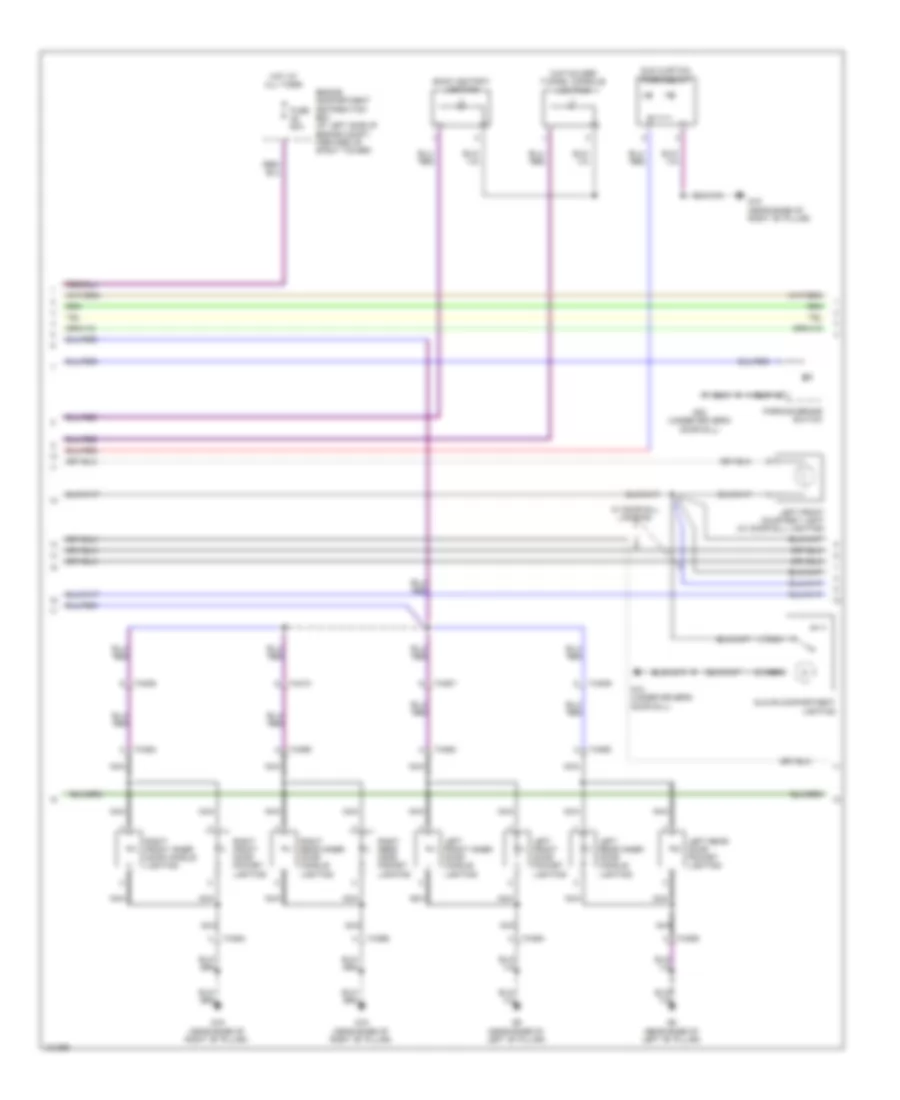 Courtesy Lamps Wiring Diagram (2 of 4) for Volvo S80 3.2 2014