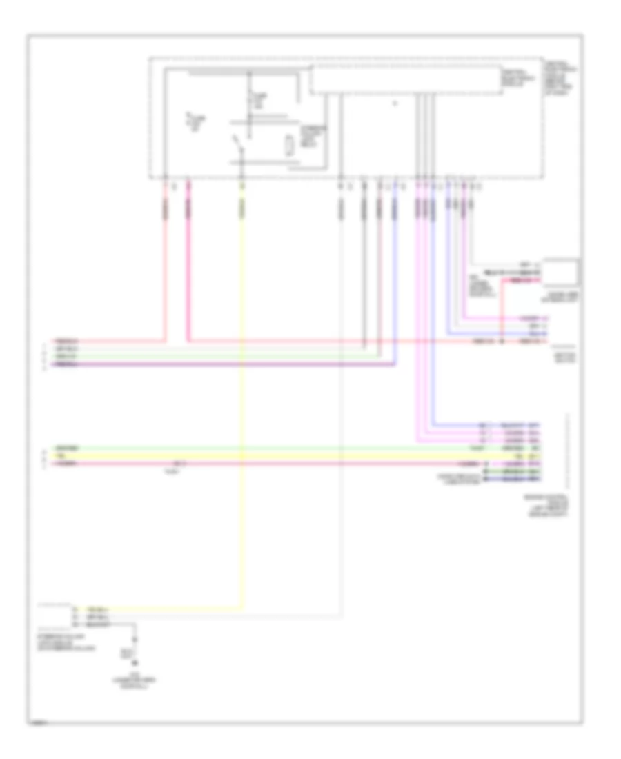 Starting Wiring Diagram (2 of 2) for Volvo S80 3.2 2014