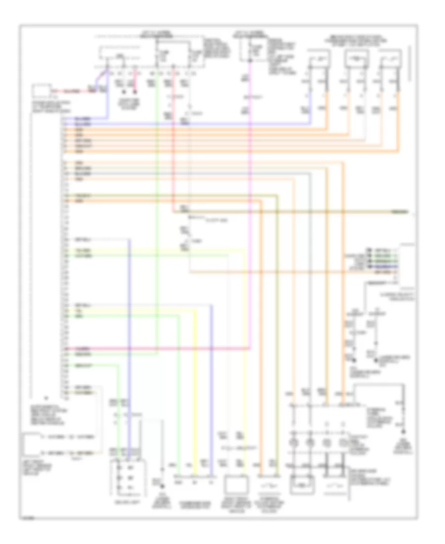 Supplemental Restraints Wiring Diagram 1 of 3 for Volvo S80 3 2 2014
