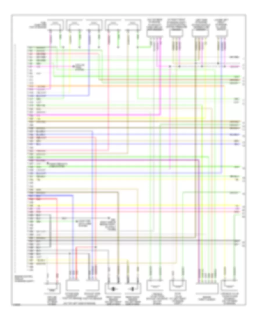 2 5L Turbo Engine Performance Wiring Diagram Late Production 1 of 3 for Volvo XC90 2005