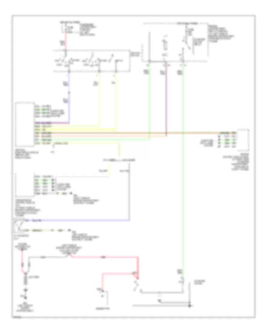 Starting Wiring Diagram Early Production for Volvo XC90 2005
